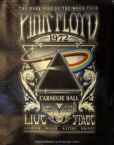 PINK FLOYD (ԥ󥯡ե) Carnegie Hall Poster 1972 ֥ͥۡ롦ݥ1972ץȡȥХå