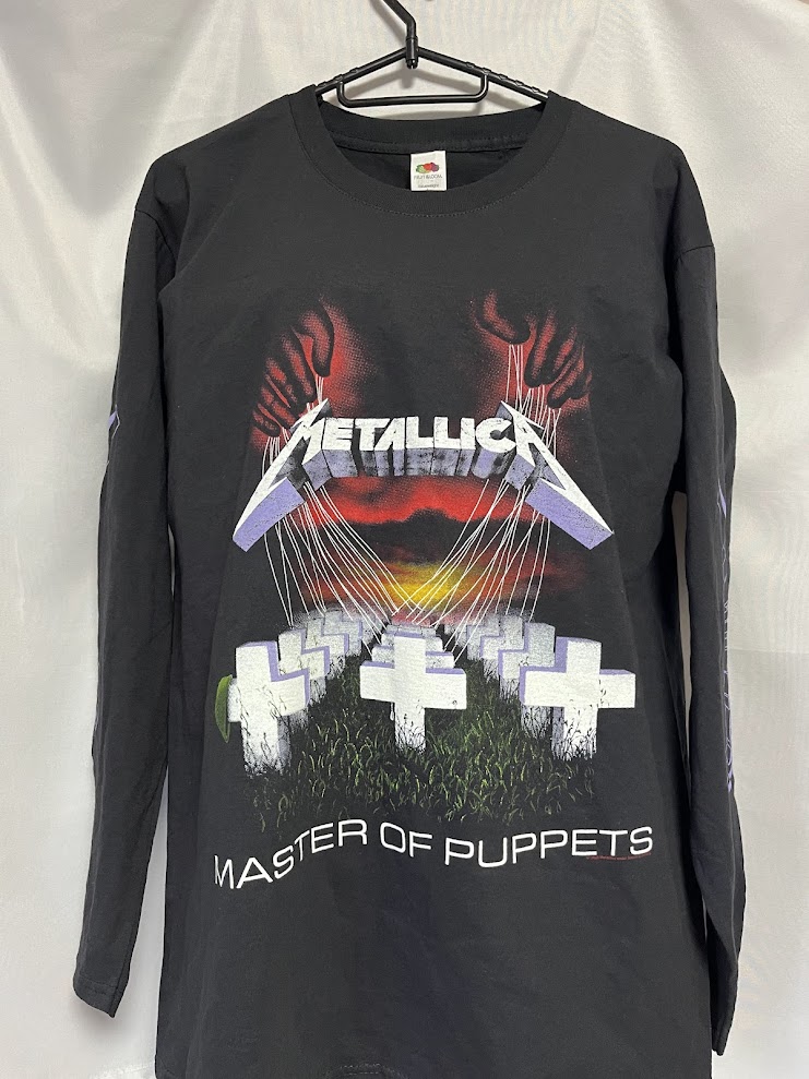 �ں߸�ͭ���METALLICA (�᥿�ꥫ) MASTER OF PUPPETS �֥᥿�롦�ޥ������ץȥ�å� Ĺµ�ԥ���� M������