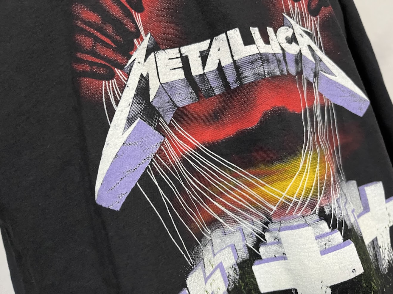 �ں߸�ͭ���METALLICA (�᥿�ꥫ) MASTER OF PUPPETS �֥᥿�롦�ޥ������ץȥ�å� Ĺµ�ԥ���� M������