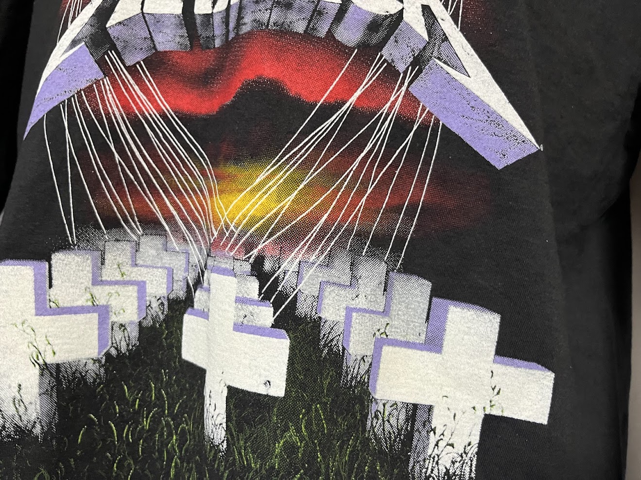 �ں߸�ͭ���METALLICA (�᥿�ꥫ) MASTER OF PUPPETS �֥᥿�롦�ޥ������ץȥ�å� Ĺµ�ԥ���� M������