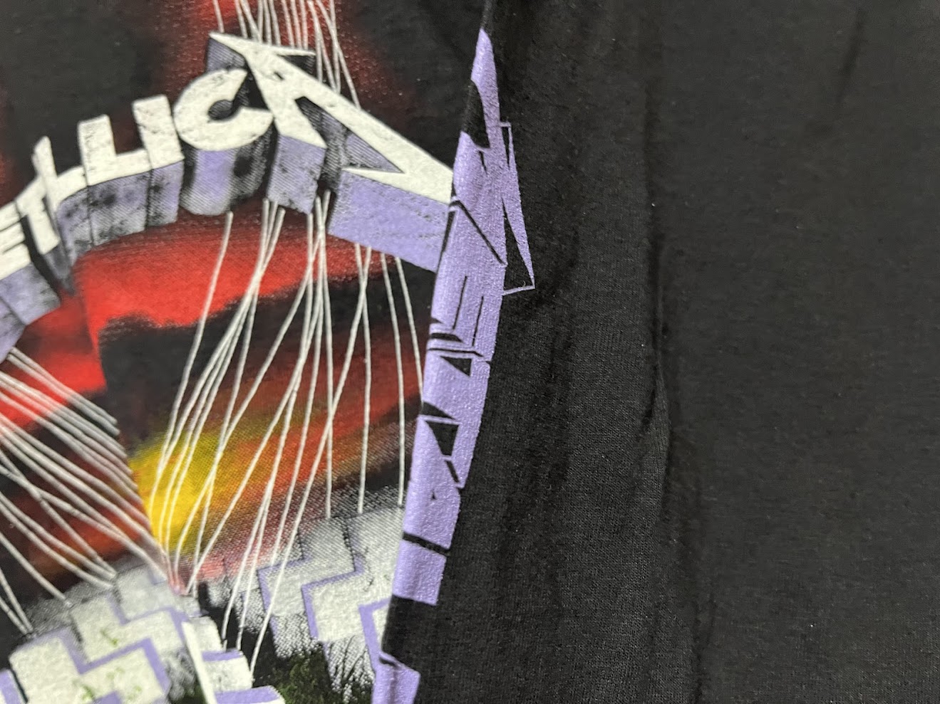 �ں߸�ͭ���METALLICA (�᥿�ꥫ) MASTER OF PUPPETS �֥᥿�롦�ޥ������ץȥ�å� Ĺµ�ԥ���� M������