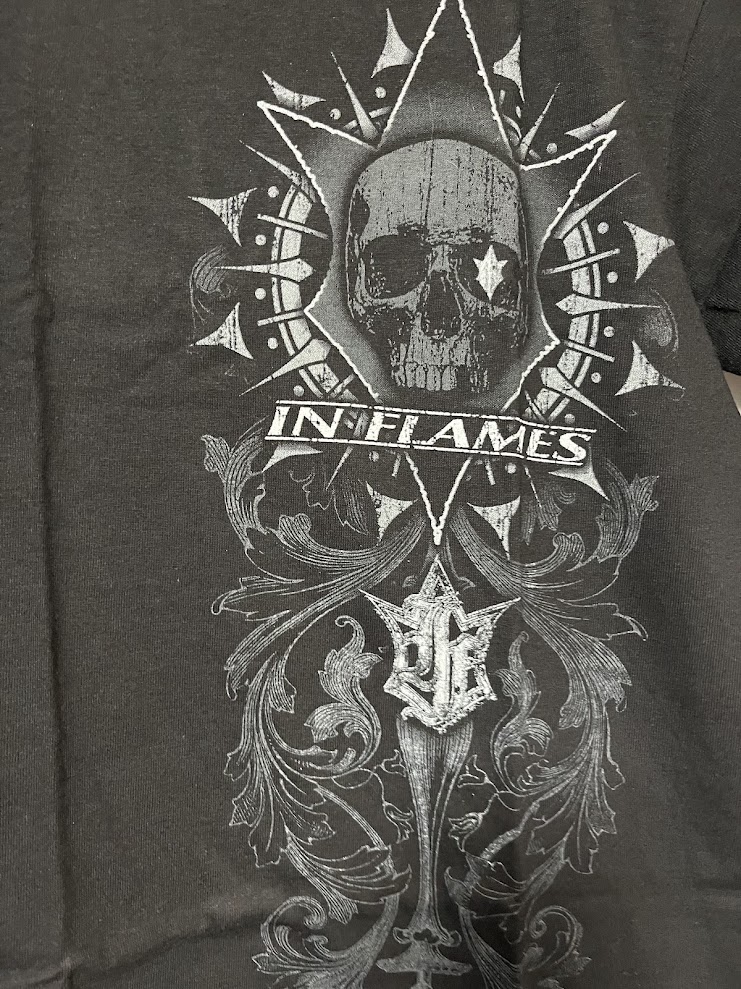 �ں߸ˤ����IN FLAMES (���󡦥ե쥤�ॹ) TONAL SKULL �֥ȡ��ʥ롦������� �ԥ����  S�������ڥ��쥯�����������ƥ��