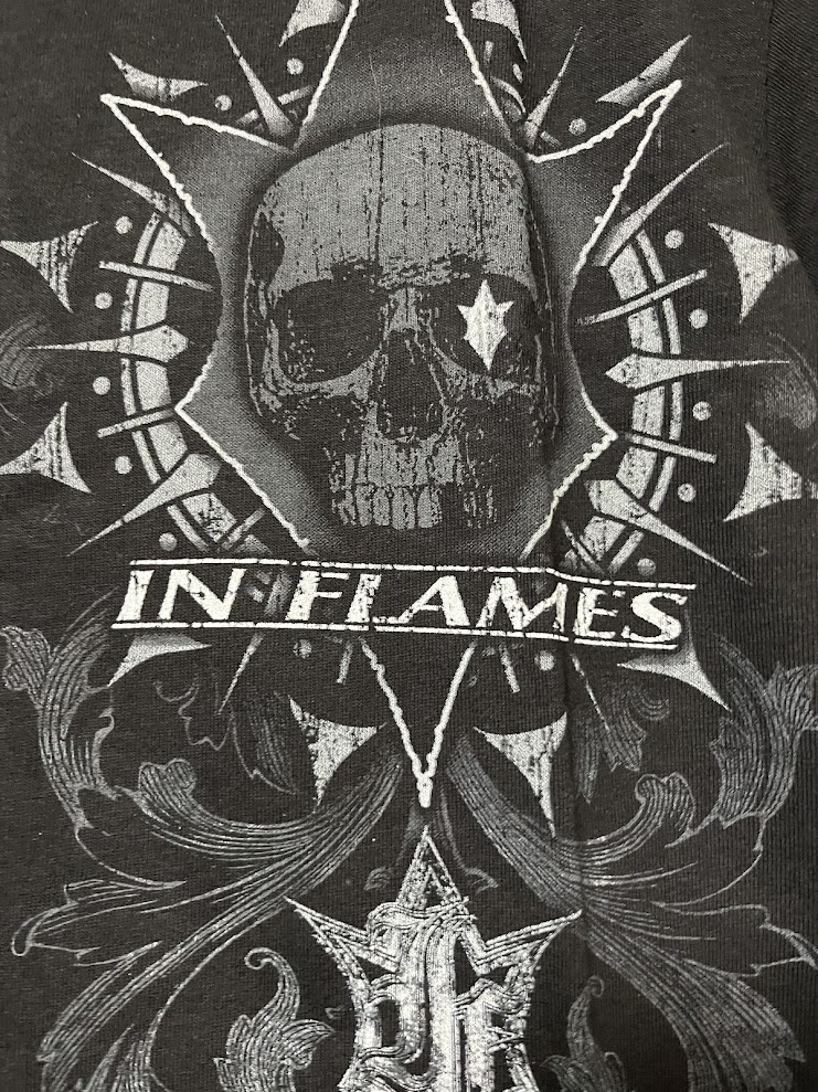 �ں߸ˤ����IN FLAMES (���󡦥ե쥤�ॹ) TONAL SKULL �֥ȡ��ʥ롦������� �ԥ����  S�������ڥ��쥯�����������ƥ��