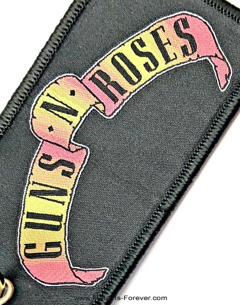 GUNS N' ROSES (���󥺡�����ɡ���������) Scroll Logo �֥��������롦������ ��åڥ󡦥�����������