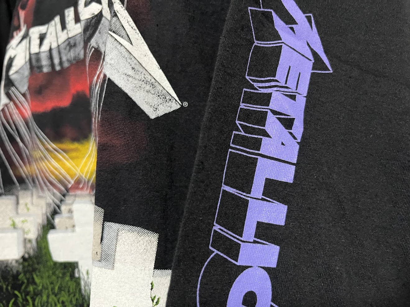 �ں߸�ͭ���METALLICA (�᥿�ꥫ) MASTER OF PUPPETS �֥᥿�롦�ޥ������ץȥ�å� Ĺµ�ԥ���� L������