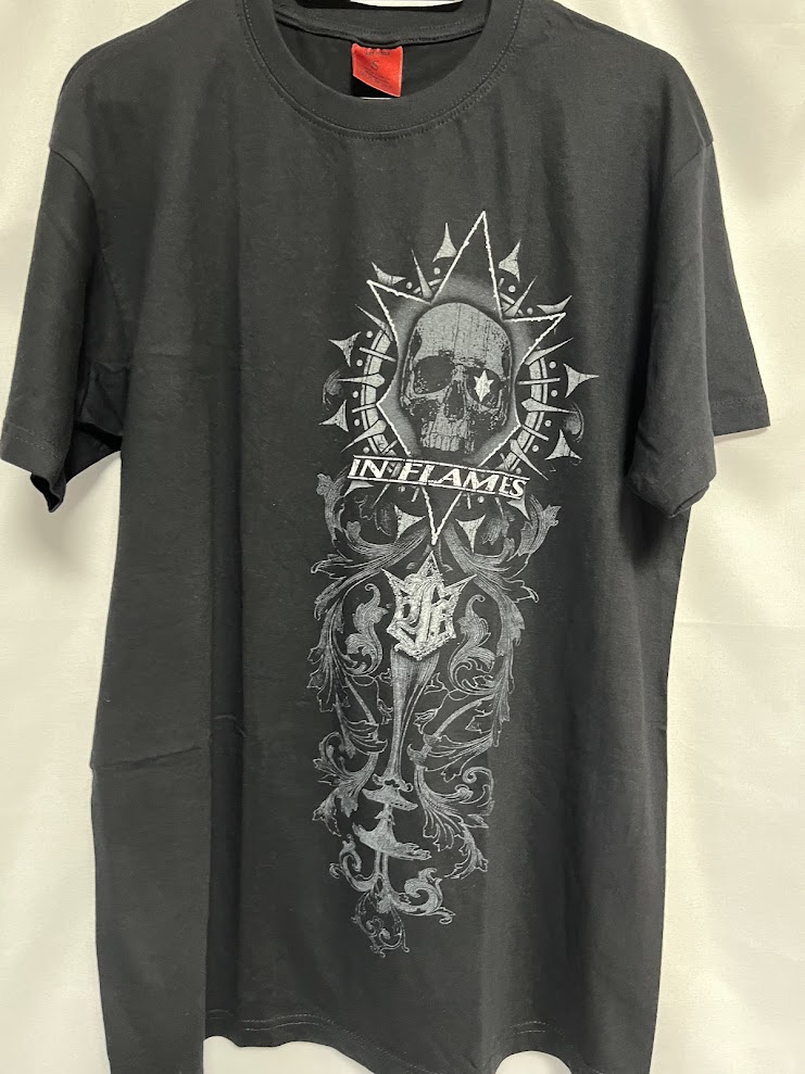 �ں߸ˤ����IN FLAMES (���󡦥ե쥤�ॹ) TONAL SKULL �֥ȡ��ʥ롦������� �ԥ����  S��������M�����������ˡڥ��쥯�����������ƥ��