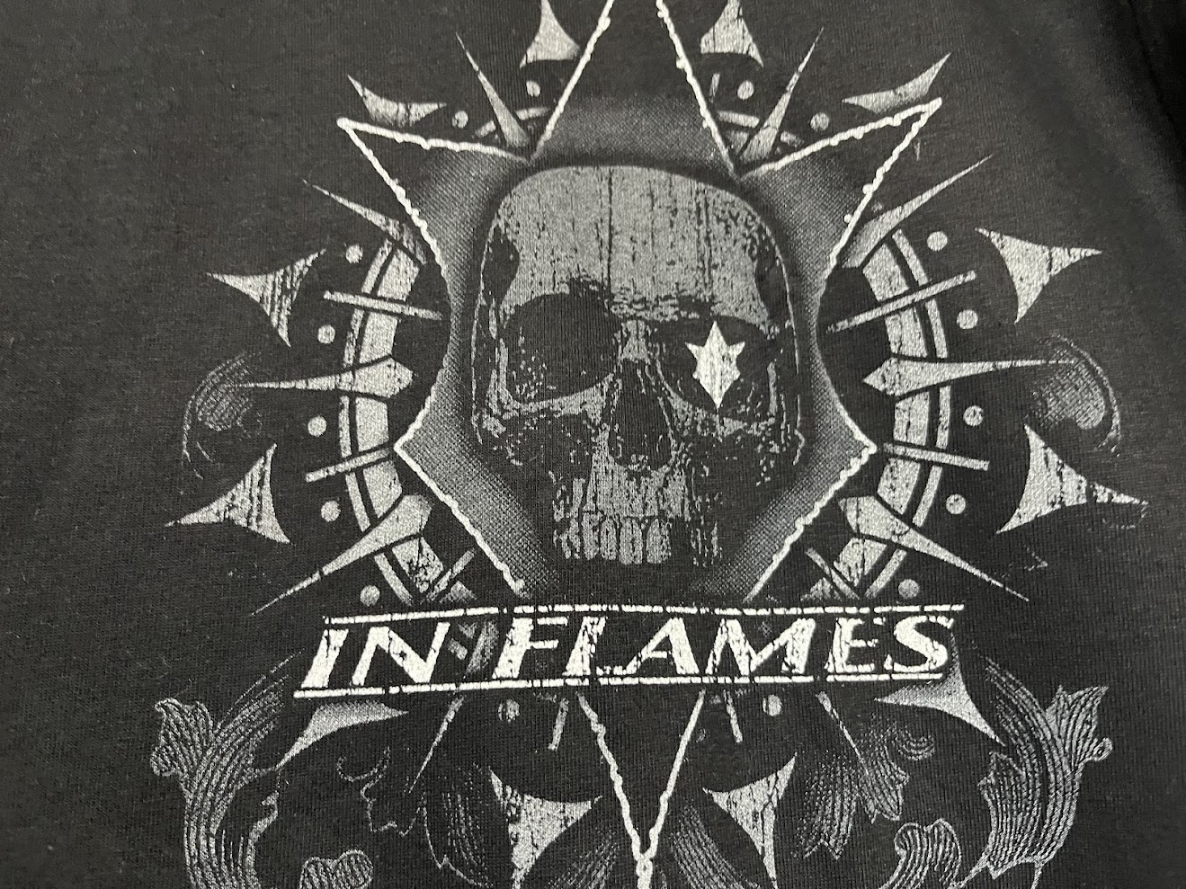�ں߸ˤ����IN FLAMES (���󡦥ե쥤�ॹ) TONAL SKULL �֥ȡ��ʥ롦������� �ԥ����  S��������M�����������ˡڥ��쥯�����������ƥ��