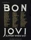BON JOVI (�ܥ󡦥������) Tour '87 Road Sign ��1987ǯ�ĥ����� T�����