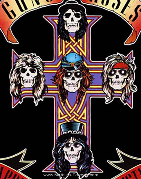 GUNS N' ROSES (���󥺡�����ɡ���������) Appetite For Destruction �֥��ڥ����ȡ��ե������ǥ����ȥ饯������ �Хå��ѥå�