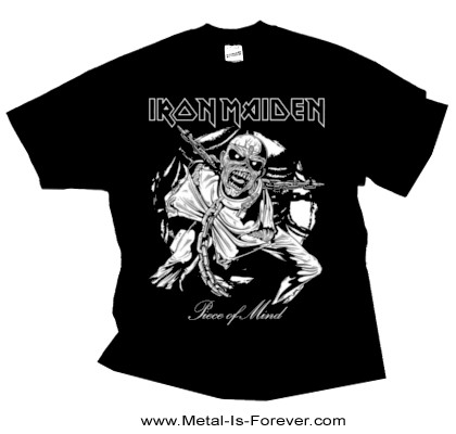 IRON MAIDEN/アイアン・メイデン 頭脳改革 再発Tシャツ XLサイズ IRON MAIDEN (アイアン・メイデン) Piece of Mind 「頭脳改革」 モノ