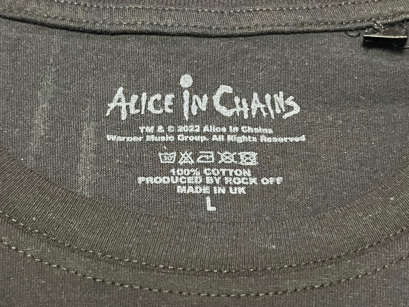 �ں߸ˤ����ALICE IN CHAINS (���ꥹ�����󡦥�������) Sickman �֥��å��ޥ�� �ԥ���� L������
