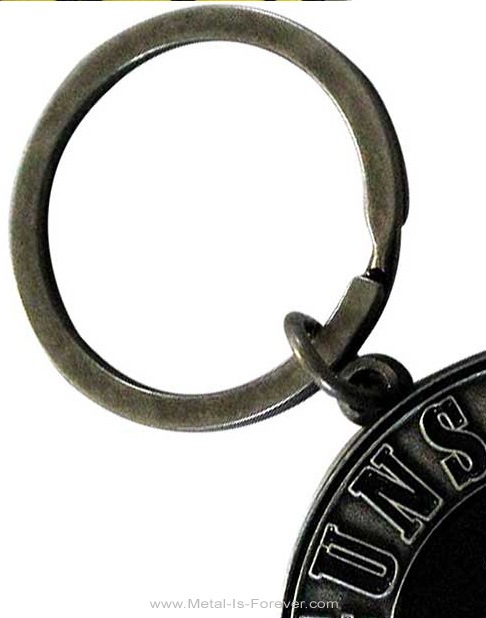 GUNS N' ROSES (���󥺡�����ɡ���������) Silver Circle Logo �֥���С����������롦������ ������������