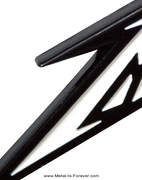METALLICA (�᥿�ꥫ) Black & White M Logo �ԥ�Хå�