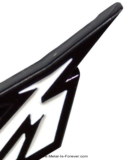 METALLICA (�᥿�ꥫ) Black & White M Logo �ԥ�Хå�