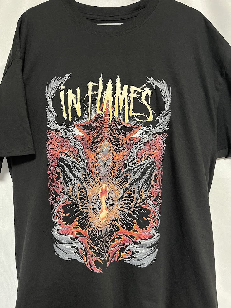 �������꾦�ʡ�IN FLAMES (���󡦥ե쥤�ॹ) Ghost In My Head �֥������ȡ����󡦥ޥ����إåɡ� �ԥ����  XL������