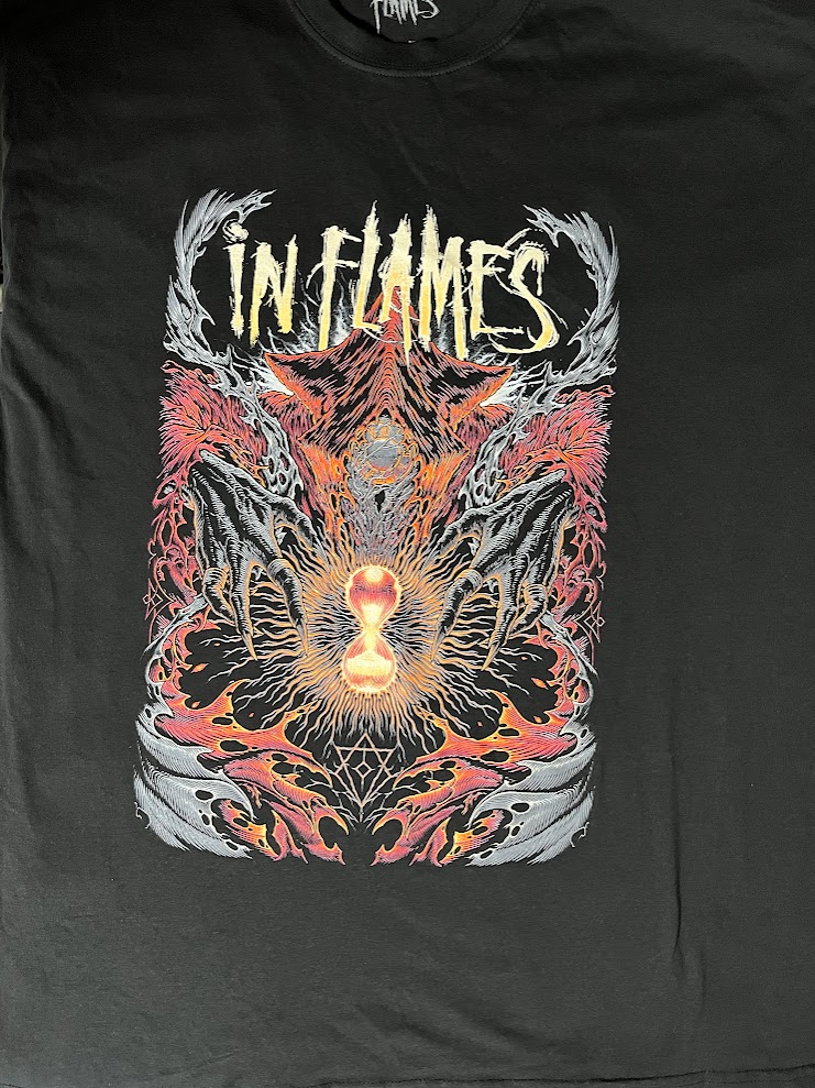 �������꾦�ʡ�IN FLAMES (���󡦥ե쥤�ॹ) Ghost In My Head �֥������ȡ����󡦥ޥ����إåɡ� �ԥ����  XL������