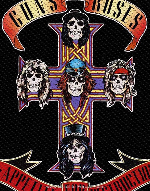 GUNS N' ROSES (���󥺡�����ɡ���������) Appetite For Destruction �֥��ڥ����ȡ��ե������ǥ����ȥ饯������ ���� ��åڥ�