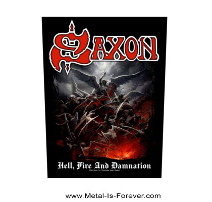 SAXON (��������) Hell, Fire and Damnation �֥إ롢�ե�����������ɡ�����ͥ�������ŷ�ϤΥإ롦�ե��������� �Хå��ѥå�