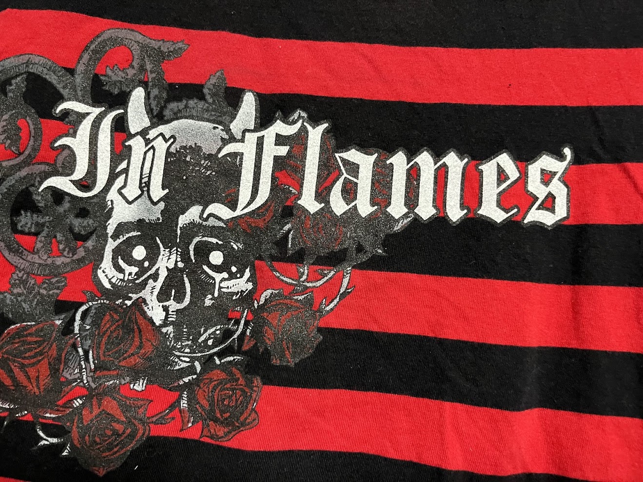 �ں߸ˤ����IN FLAMES (���󡦥ե쥤�ॹ) Logo �֥����� ���ȥ饤�� ��ǥ������ԥ����  M�������ڥ��쥯�����������ƥ��