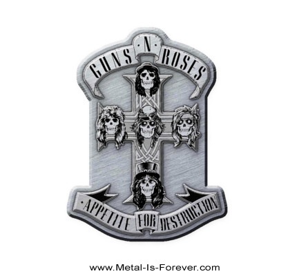 Guns N' Rosesガンズアンドローゼズ　ピンバッジ　1994 Guns N' Roses メタルピンバッジ ガンズ・アンド・ローゼス Stacked