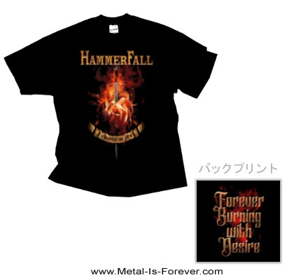 HAMMERFALL (�ϥ�ޡ��ե�����) Hearts on Fire �֥ϡ��ġ����󡦥ե������� �ԥ����