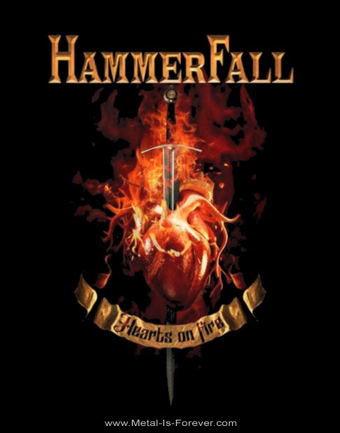 HAMMERFALL (�ϥ�ޡ��ե�����) Hearts on Fire �֥ϡ��ġ����󡦥ե������� �ԥ����