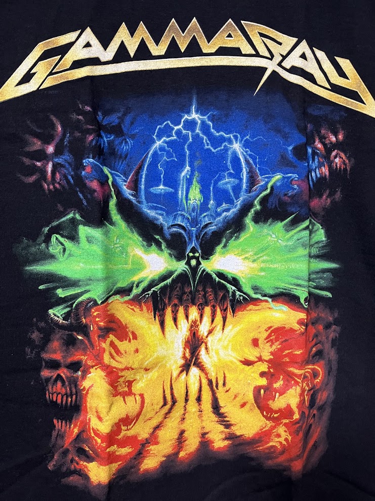 �ں߸ˤ����GAMMA RAY (����ޡ��쥤) TO THE METAL TOUR 2010 �֥ȥ��������᥿�롦�ĥ��� 2010�� T�����  L�������ڥ��쥯�����������ƥ��