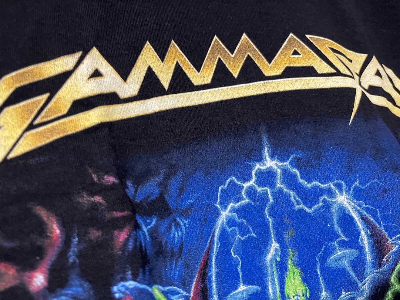 �ں߸ˤ����GAMMA RAY (����ޡ��쥤) TO THE METAL TOUR 2010 �֥ȥ��������᥿�롦�ĥ��� 2010�� T�����  L�������ڥ��쥯�����������ƥ��
