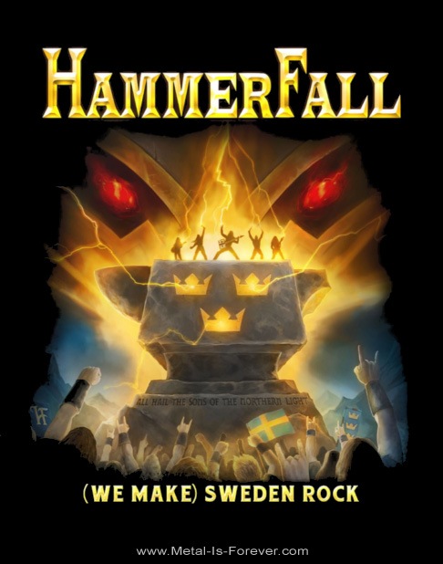 HAMMERFALL (�ϥ�ޡ��ե�����) Sweden Rock Northern Light �֥��������ǥ󡦥��å����Ρ����󡦥饤�ȡ�2019 �ԥ����