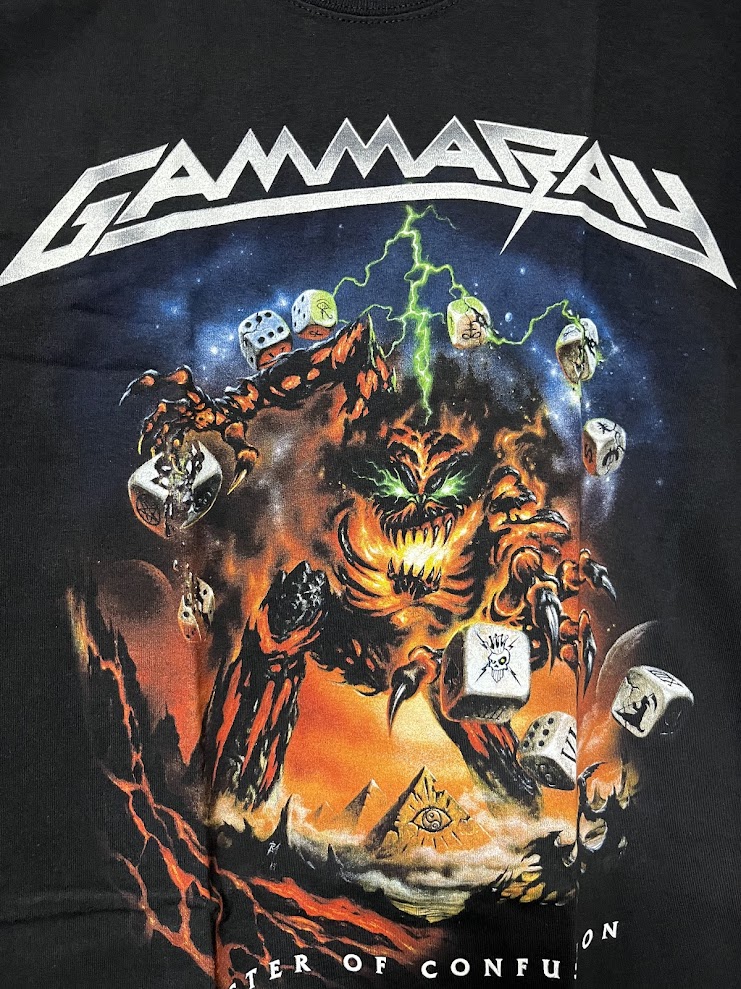 �ں߸ˤ����GAMMA RAY (����ޡ��쥤) MASTER OF CONFUSION �֥ޥ����������֡�����ե塼������ T�����  L�������ڥ��쥯�����������ƥ��