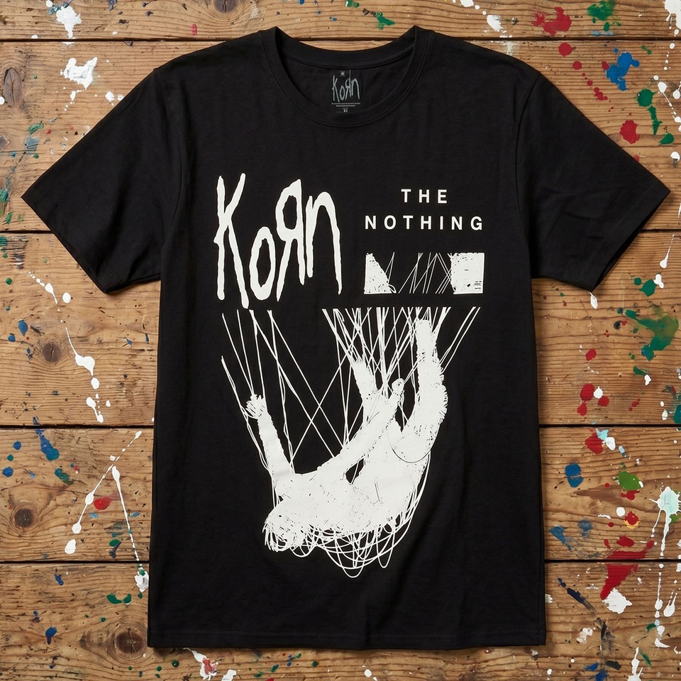 KORN (������) The Nothing �֥����ʥå��󥰡� �����ܥ� T�����