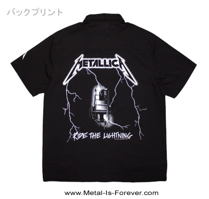 METALLICA (�᥿�ꥫ) Ride The Lightning�֥饤�ɡ������饤�ȥ˥󥰡ץ�������