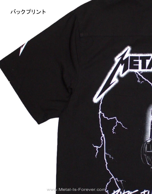 METALLICA (�᥿�ꥫ) Ride The Lightning�֥饤�ɡ������饤�ȥ˥󥰡ץ�������