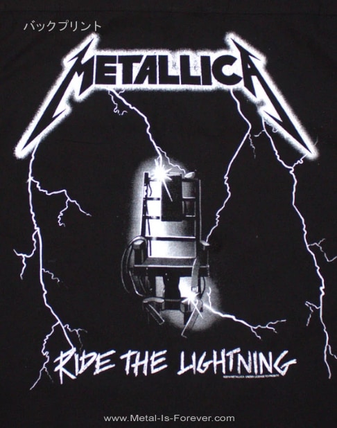 METALLICA (�᥿�ꥫ) Ride The Lightning�֥饤�ɡ������饤�ȥ˥󥰡ץ�������