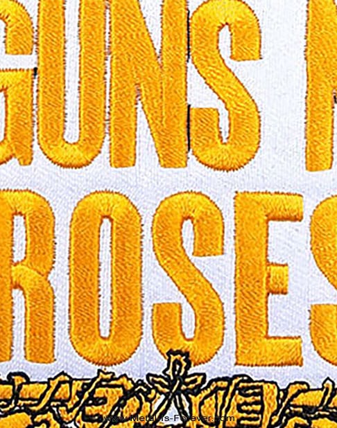 GUNS N' ROSES (���󥺡�����ɡ���������) Stacked White �֥����å����ۥ磻�ȡ� �������󡦥�åڥ�