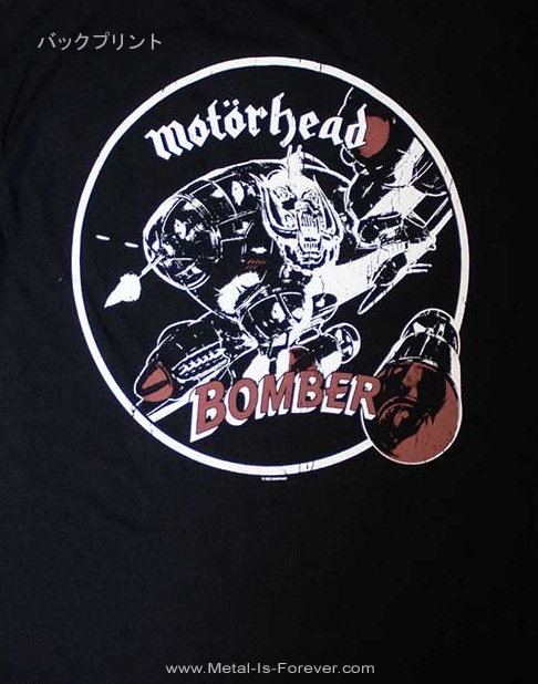 MOTORHEAD (�⡼�����إå�) Bomber �֥إ������᥿�롦�ܥ�С����� Ĺµ�ԥ����