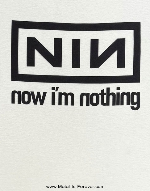 NINE INCH NAILS (�ʥ��󡦥�������ͥ��륺) Now I'm Nothing �֥ʥ��������ࡦ�ʥå��󥰡� T����ġ����