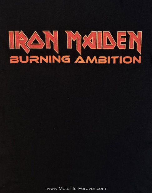 IRON MAIDEN (�������󡦥ᥤ�ǥ�) Burning Ambition �֥С��˥󥰡�����ӥ����� �ԥ����
