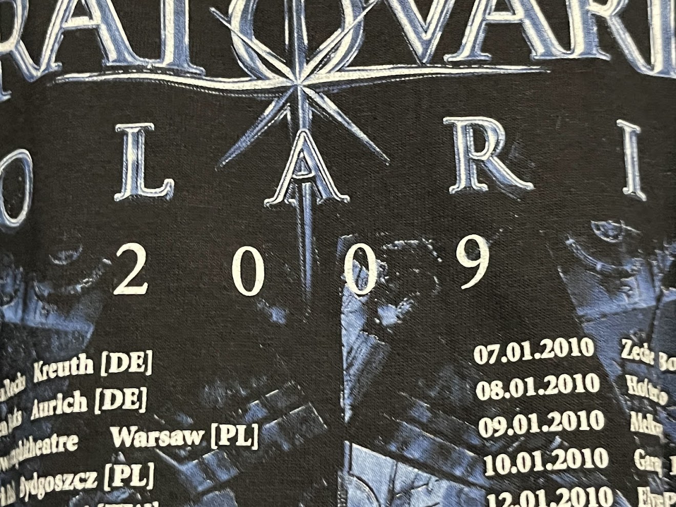 �ں߸ˤ����STRATOVARIUS (���ȥ�ȥ����ꥦ��) POLARIS �֥ݥ�ꥹ��2009ǯ�ĥ��� T�����  L�������ڥ��쥯�����������ƥ��