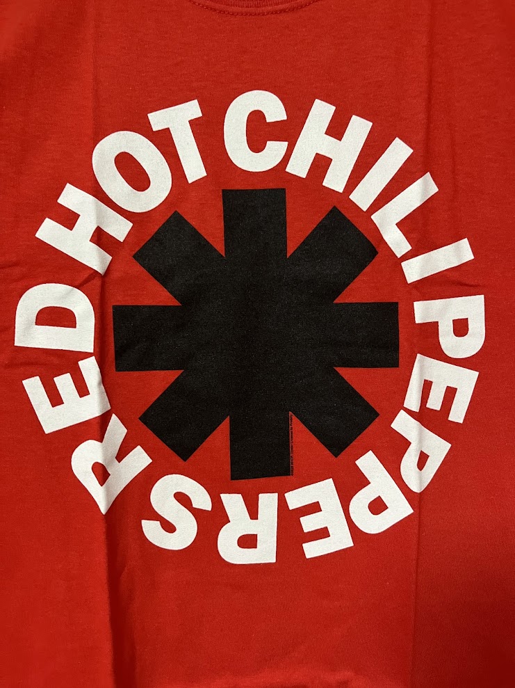 �ں߸ˤ����RED HOT CHILI PEPPERS (��åɡ��ۥåȡ����ꡦ�ڥåѡ���) CLASSIC B&W ASTERISK �֥��饷�å���B&W���������ꥹ���� T����ġ��֡� L������