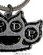 FIVE FINGER DEATH PUNCH (եե󥬡ǥѥ) Knuckles Cut-Out ֥ʥå륺åȥȡ 
