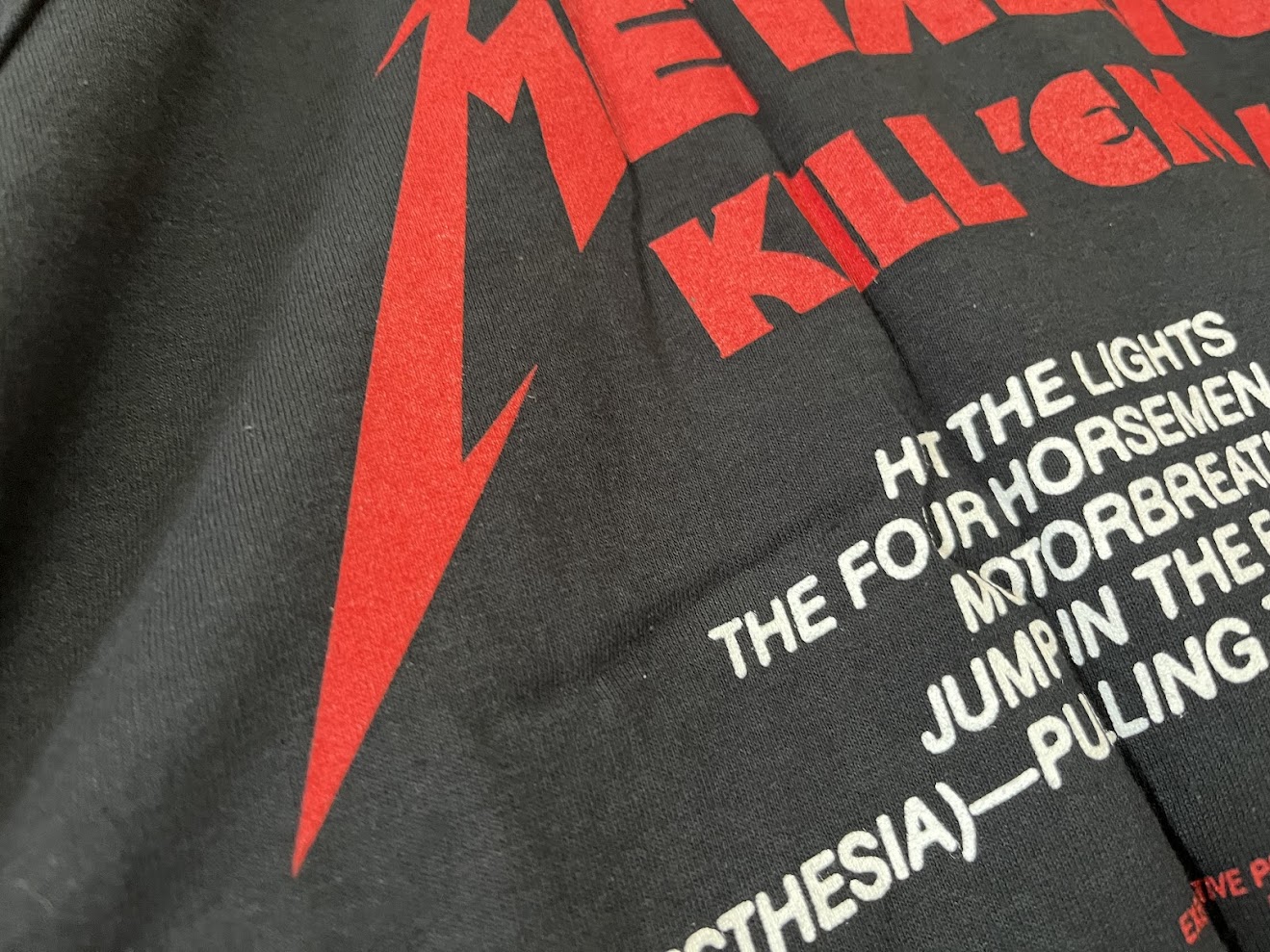 �ں߸�ͭ���METALLICA (�᥿�ꥫ) Kill 'Em All �֥��롦���ࡦ��������������Ŵ�ȡʥϥ�ޡ��ˡץȥ�å��ꥹ�� T����� L������