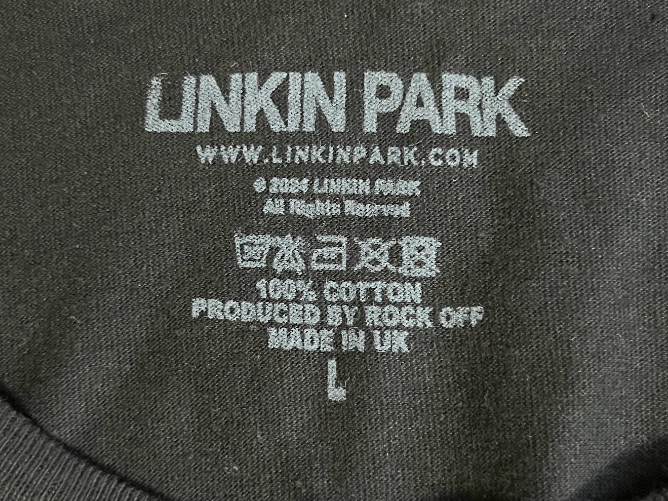�ں߸ˤ����LINKIN PARK (��󥭥󡦥ѡ���) Logos Rectangle �֥��������쥯���󥰥�� T����� L������
