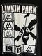 �ں߸ˤ����LINKIN PARK (��󥭥󡦥ѡ���) Logos Rectangle �֥��������쥯���󥰥�� T����� L������