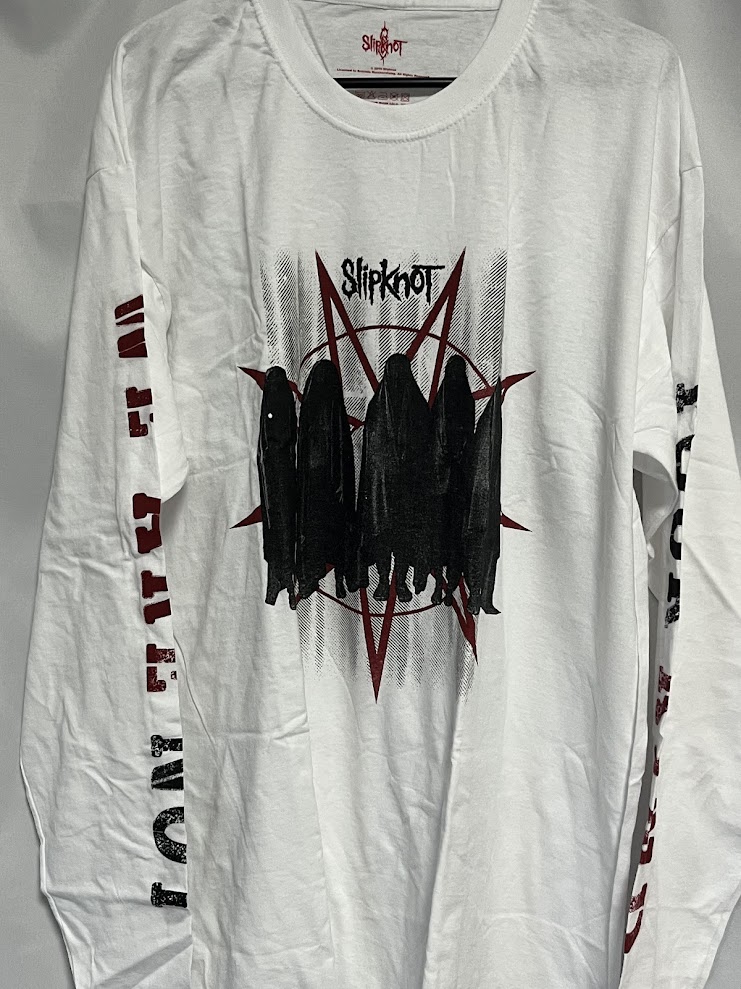 �ں߸ˤ����SLIPKNOT (����åץΥå�) SHROUDED GROUP �֥���饦�ɡ����롼�ס� Ĺµ�ԥ���ġ����XL������