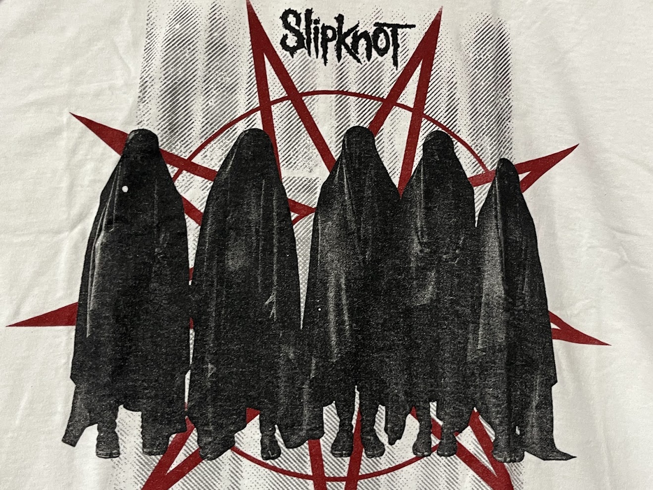 �ں߸ˤ����SLIPKNOT (����åץΥå�) SHROUDED GROUP �֥���饦�ɡ����롼�ס� Ĺµ�ԥ���ġ����XL������