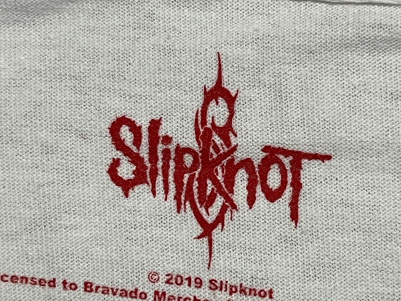 �ں߸ˤ����SLIPKNOT (����åץΥå�) SHROUDED GROUP �֥���饦�ɡ����롼�ס� Ĺµ�ԥ���ġ����XL������