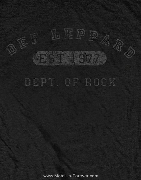 DEF LEPPARD -�ǥա���ѡ���- COLLEGIATE LOGO �֥��쥸�����ȡ������� �ԥ����