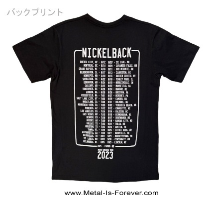 NICKELBACK (�˥å���Хå�) Get Rollin' Tour �֥��åȡ�������󡦥ĥ����ץ����ܥ� T�����