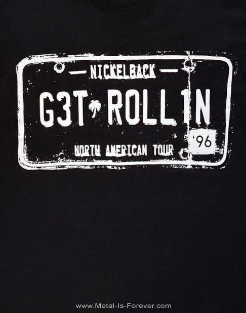 NICKELBACK (�˥å���Хå�) Get Rollin' Tour �֥��åȡ�������󡦥ĥ����ץ����ܥ� T�����